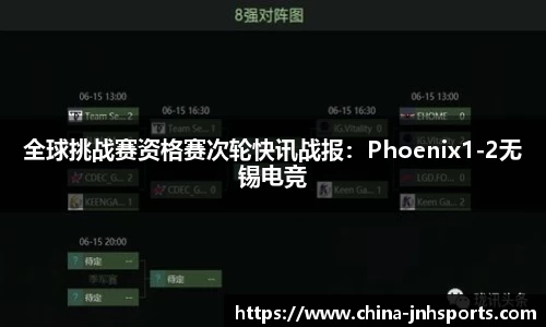 全球挑战赛资格赛次轮快讯战报：Phoenix1-2无锡电竞